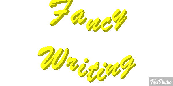 Fancy Writing テキスト効果