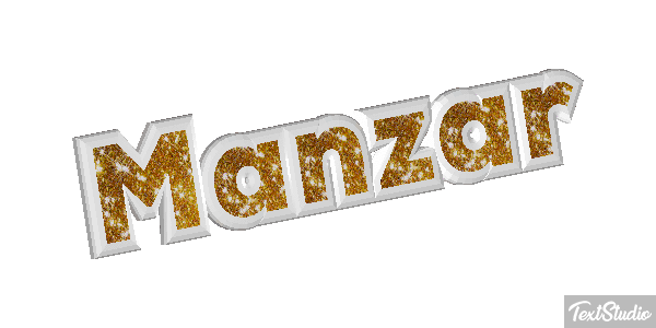 Manzar Text effect