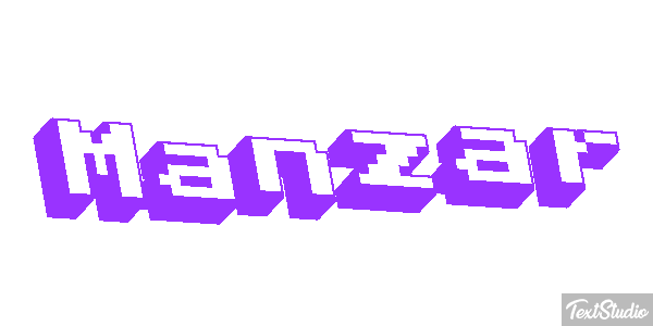 Manzar Text effect