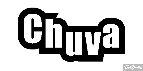 Chuva Efekt tekstowy