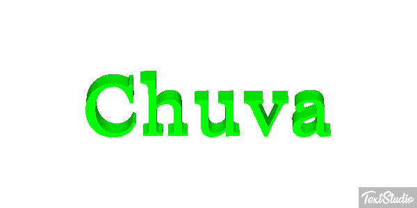 Chuva Efekt tekstowy