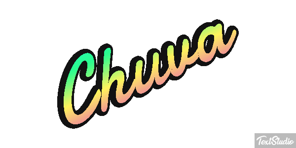Chuva Efekt tekstowy