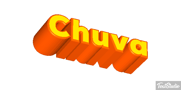 Chuva Efekt tekstowy