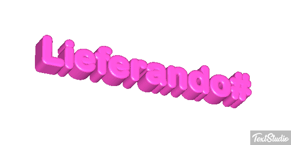 Lieferando# Text effect