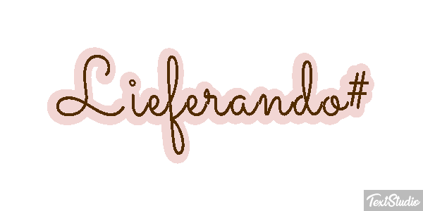 Lieferando# Text effect