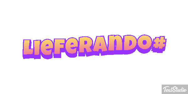 Lieferando# Text effect