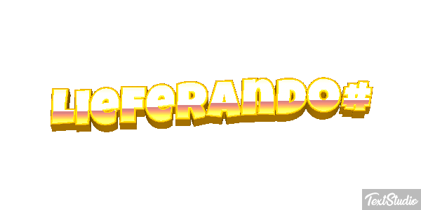Lieferando# Text effect