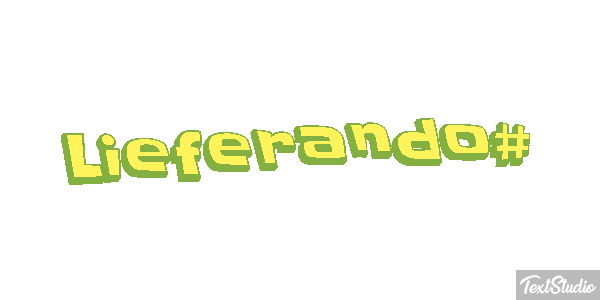 Lieferando# Text effect
