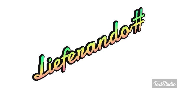 Lieferando# Text effect