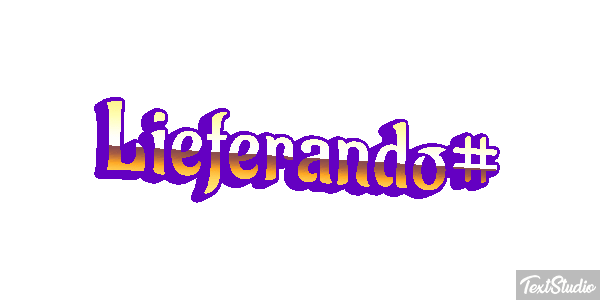 Lieferando# Text effect