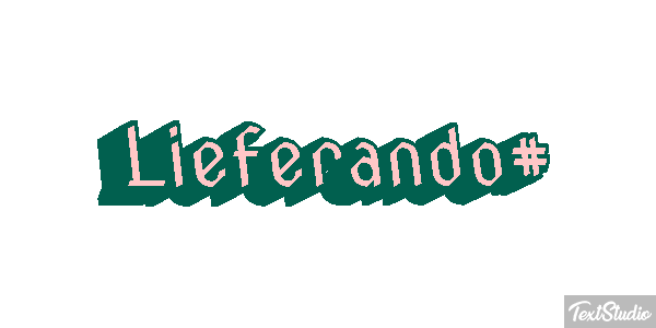 Lieferando# Text effect