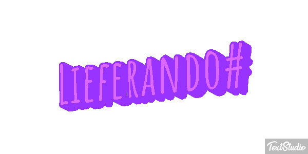 Lieferando# Text effect