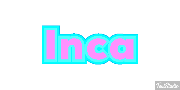 Inca Tekst effect