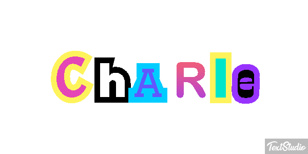 Charle Text effect