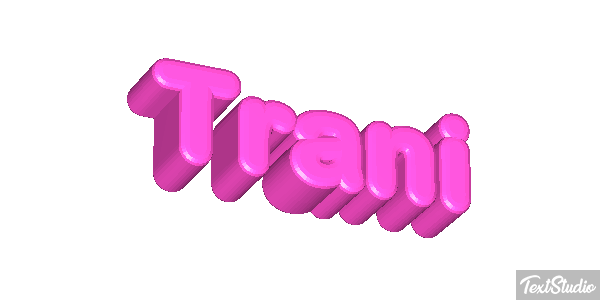 Trani Tekst effect