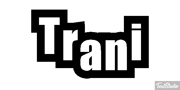 Trani Tekst effect