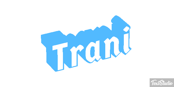 Trani Tekst effect