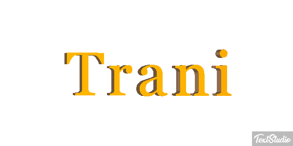 Trani Tekst effect