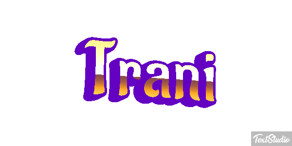 Trani Tekst effect
