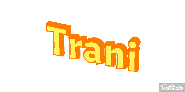 Trani Tekst effect