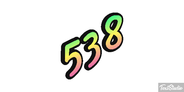 538 Effet de texte