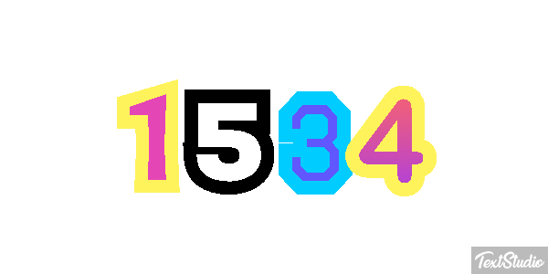 1534 テキスト効果