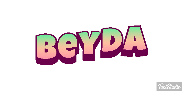 Beyda Efecto de texto