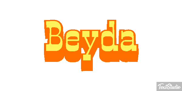 Beyda Efecto de texto
