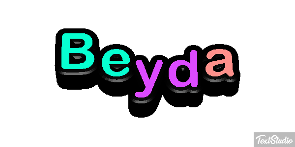 Beyda Efecto de texto