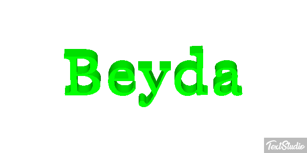 Beyda Efecto de texto