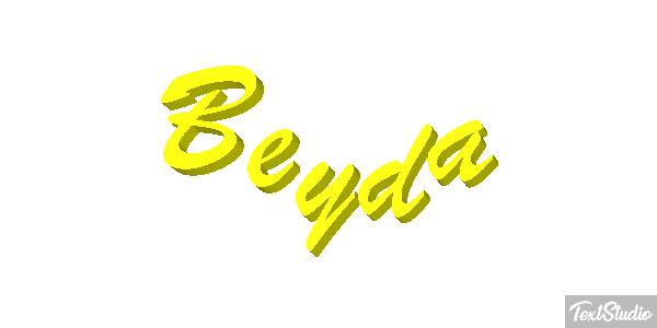 Beyda Efecto de texto