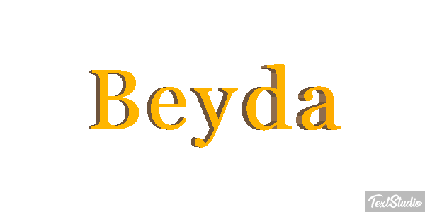 Beyda Efecto de texto