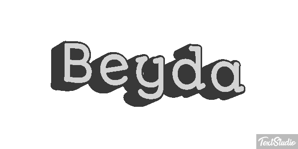 Beyda Efecto de texto