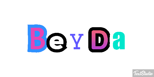 Beyda Efecto de texto
