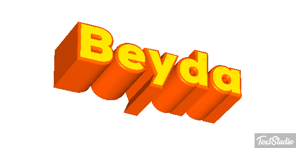 Beyda Efecto de texto