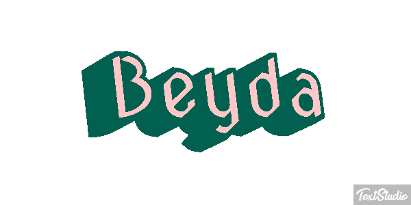 Beyda Efecto de texto