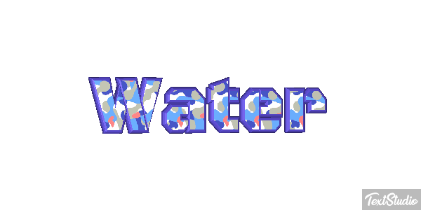 Water Efekt tekstowy