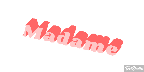 Madame Effet de texte