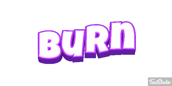Burn Text effect