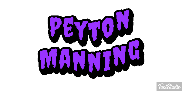 Peyton Manning Metin efekti