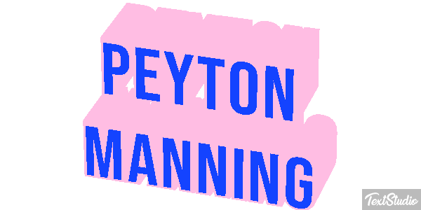 Peyton Manning Metin efekti