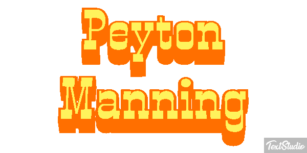 Peyton Manning Metin efekti