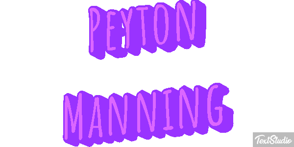 Peyton Manning Metin efekti
