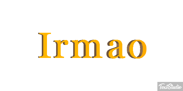 Irmão Efecto de texto