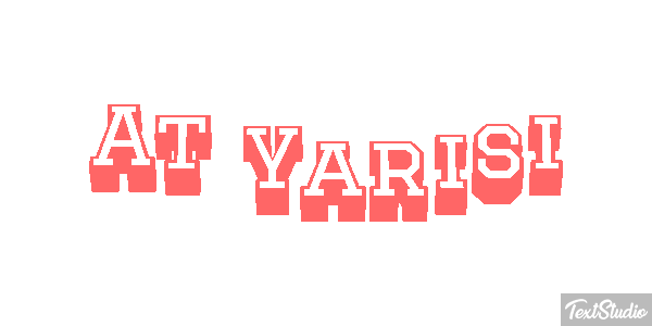 At Yarışı Metin efekti