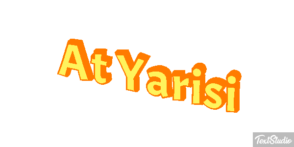 At Yarışı Metin efekti