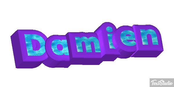 Damien Effet de texte
