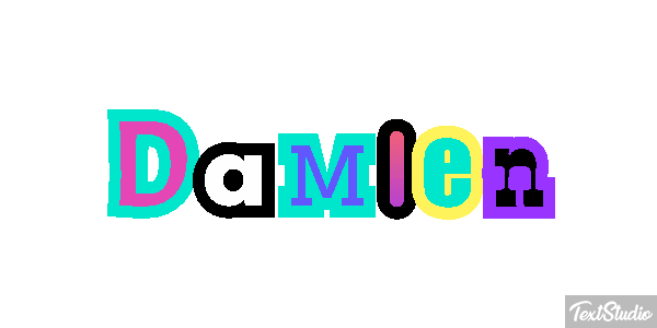 Damien Effet de texte