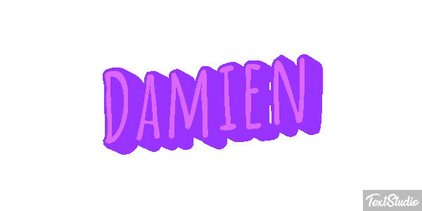 Damien Effet de texte