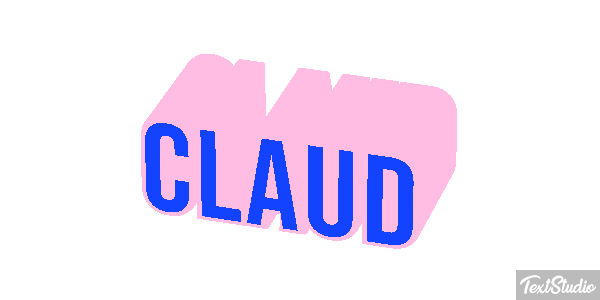 Claud Text effect